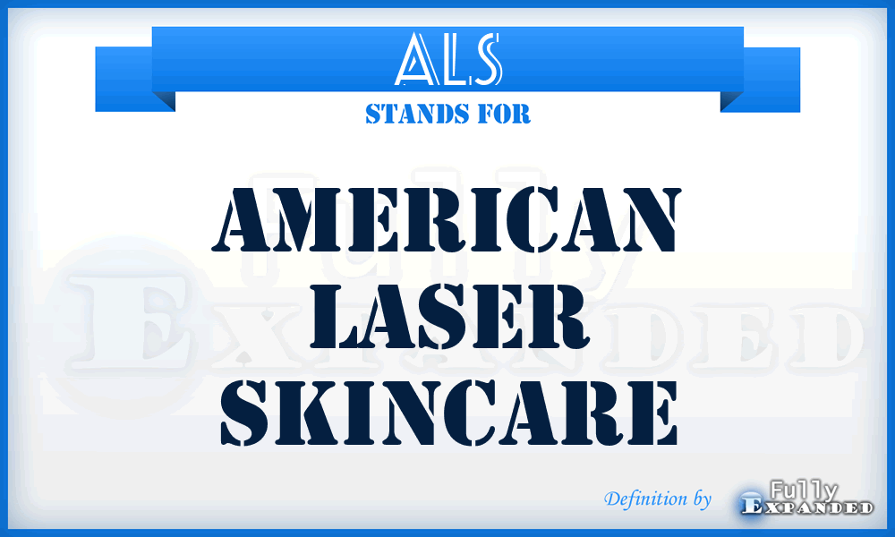ALS - American Laser Skincare