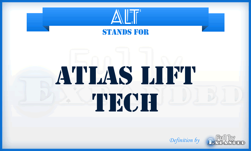ALT - Atlas Lift Tech