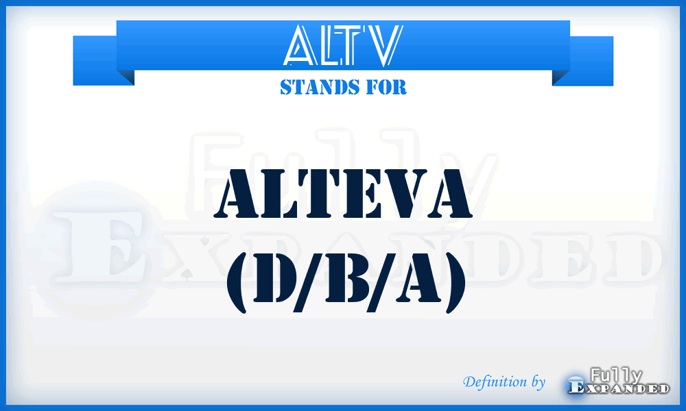 ALTV - Alteva (D/B/A)