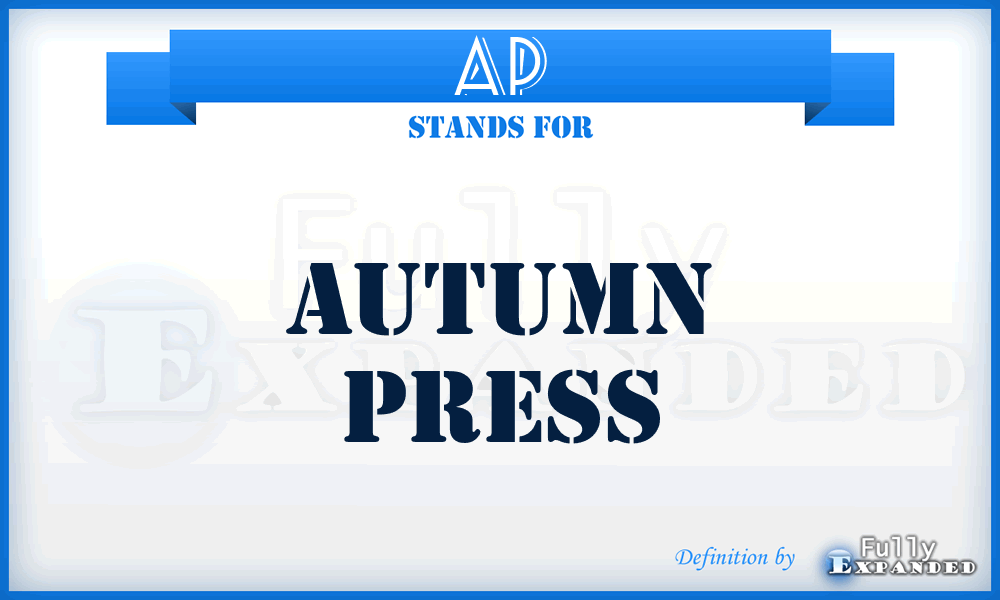 AP - Autumn Press