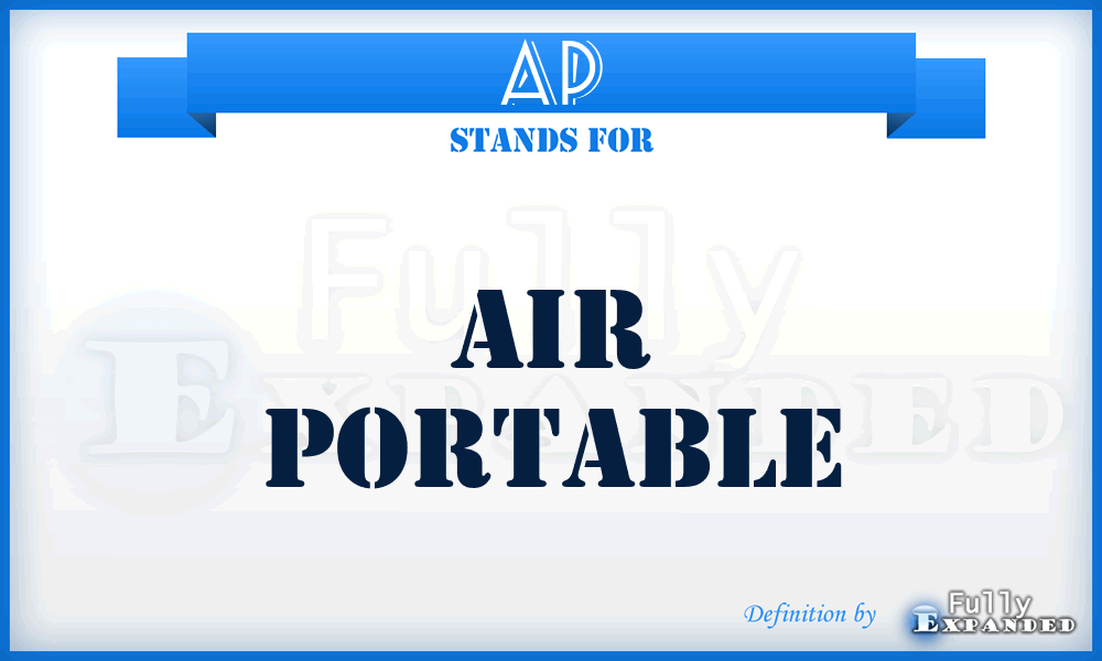 AP - Air Portable