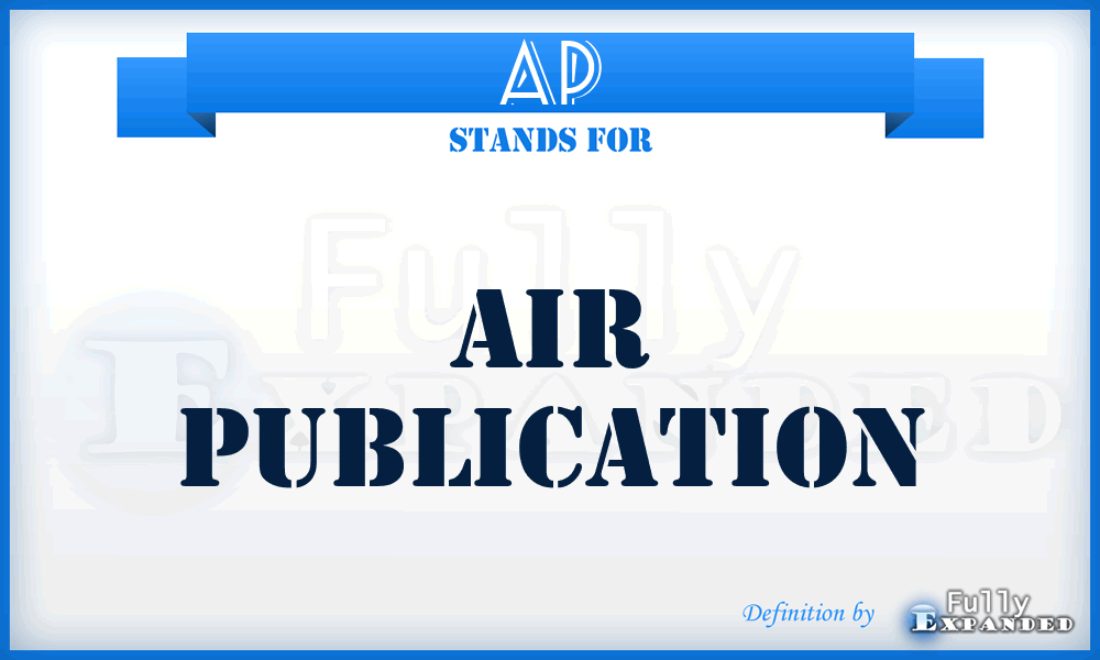 AP - Air Publication