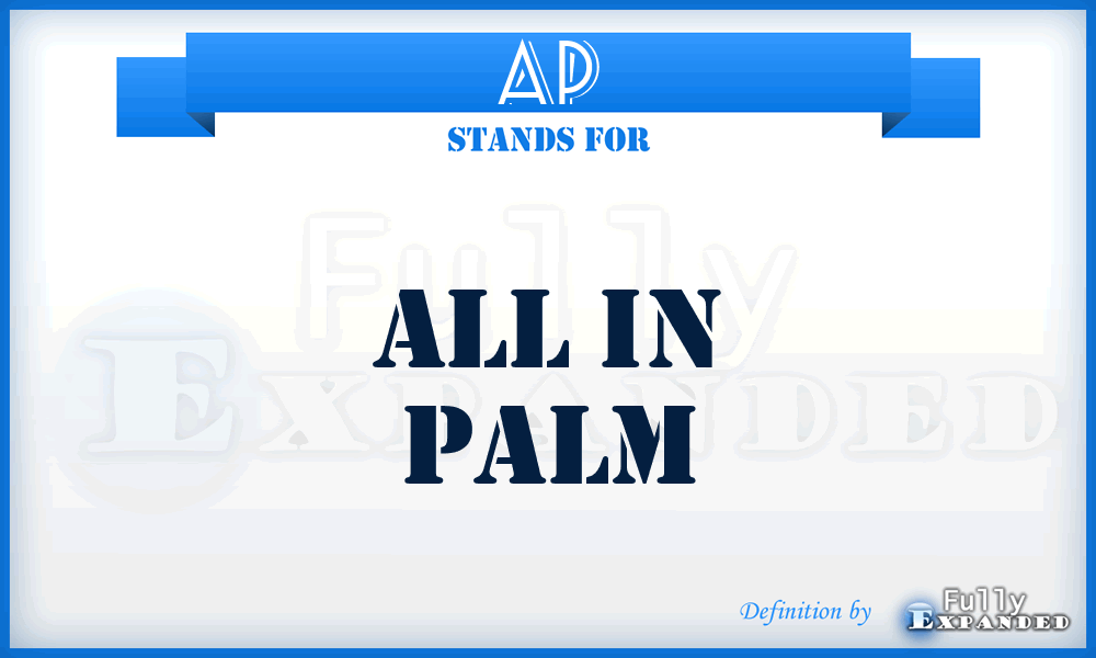 AP - All in Palm