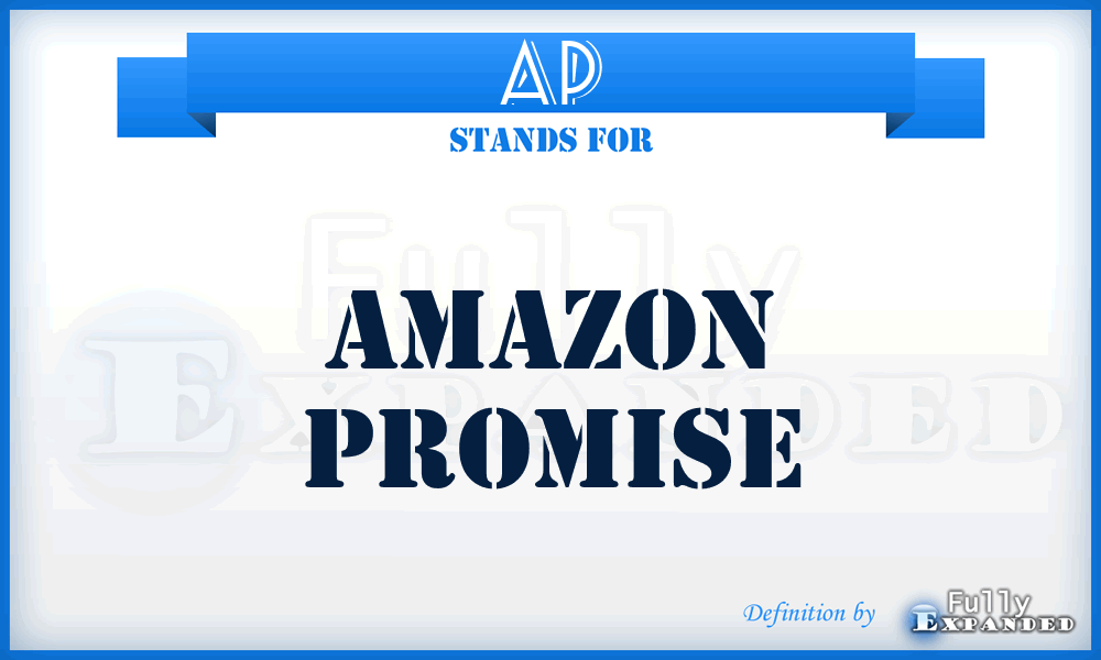 AP - Amazon Promise