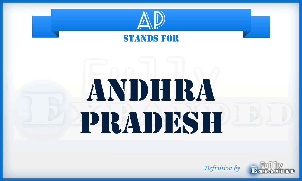 AP - Andhra Pradesh