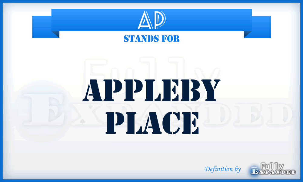 AP - Appleby Place