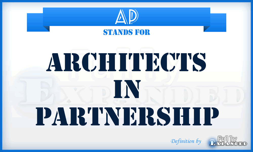 AP - Architects in Partnership