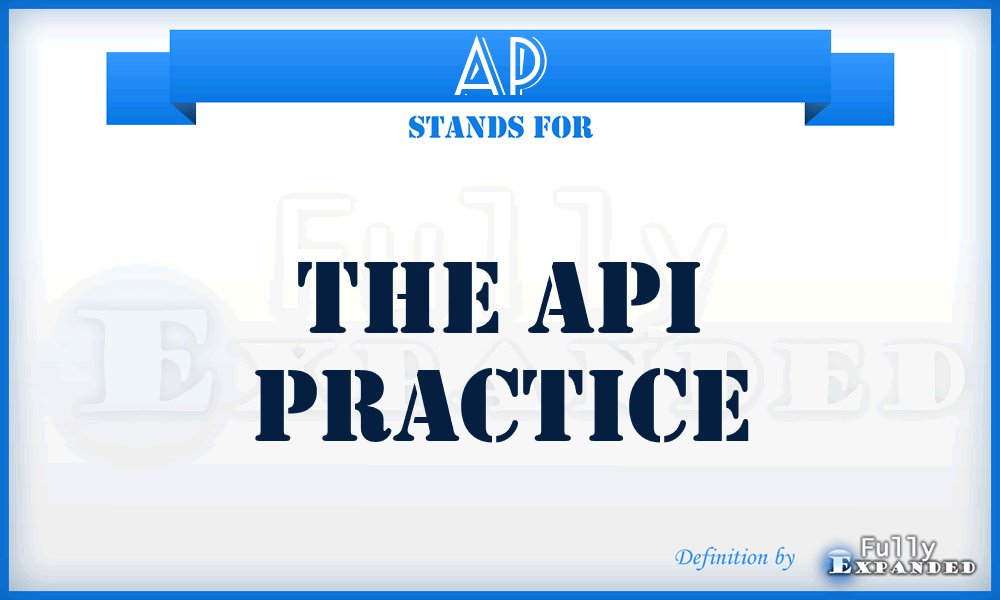 AP - The Api Practice