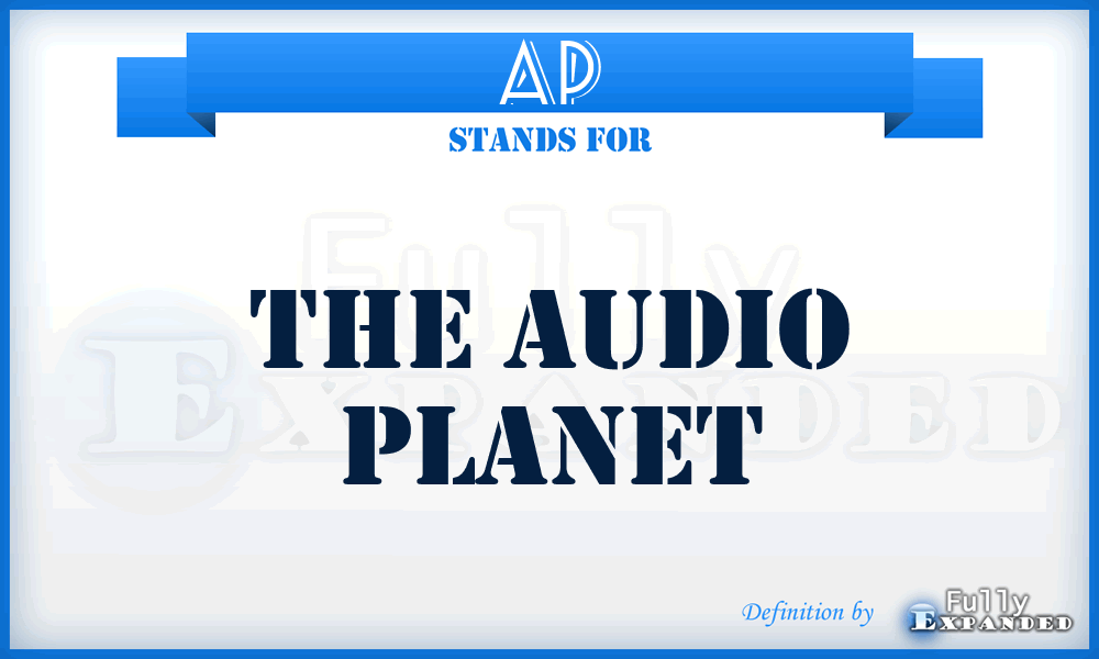 AP - The Audio Planet