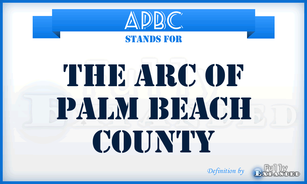 APBC - The Arc of Palm Beach County