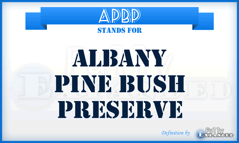 APBP - Albany Pine Bush Preserve