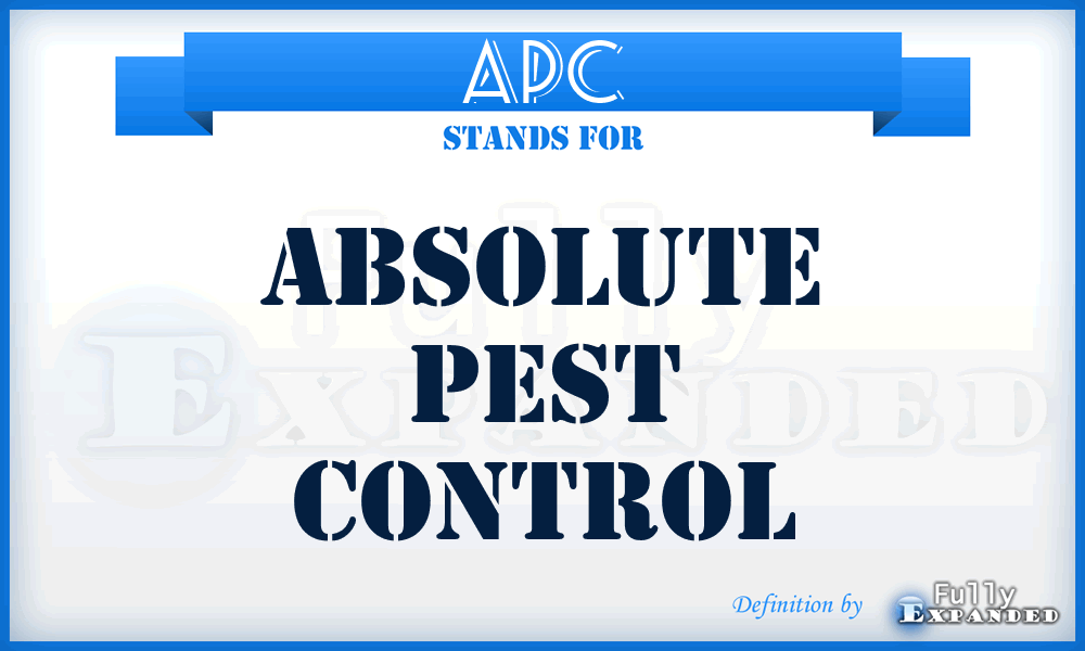 APC - Absolute Pest Control