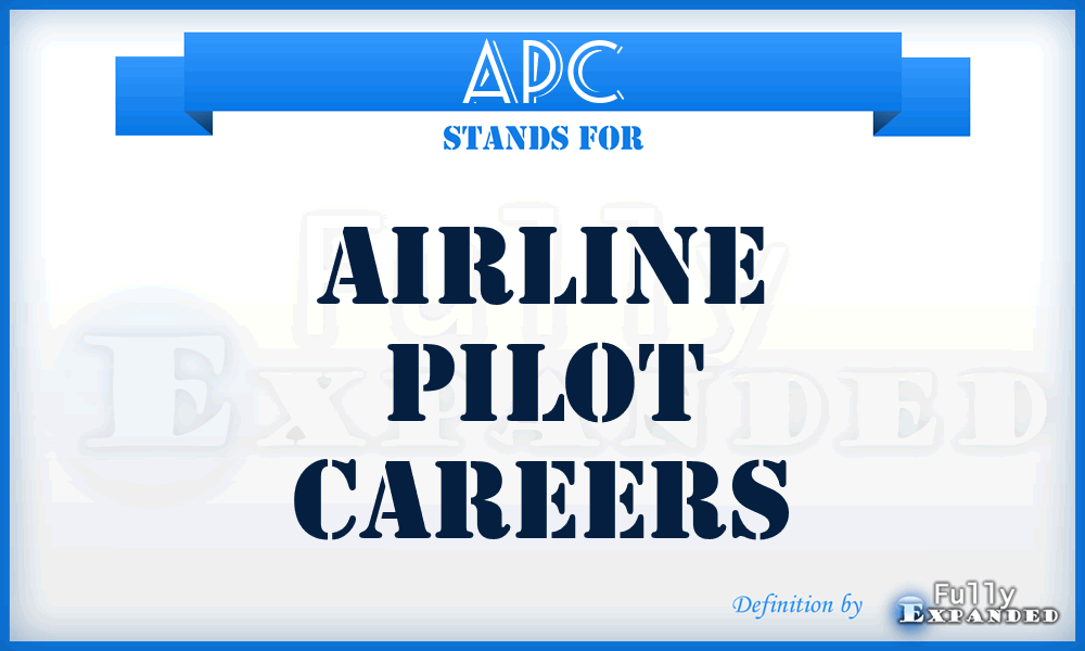 APC - Airline Pilot Careers