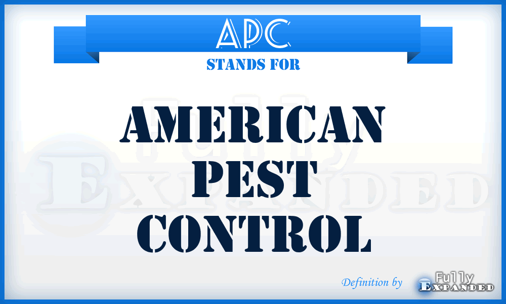 APC - American Pest Control