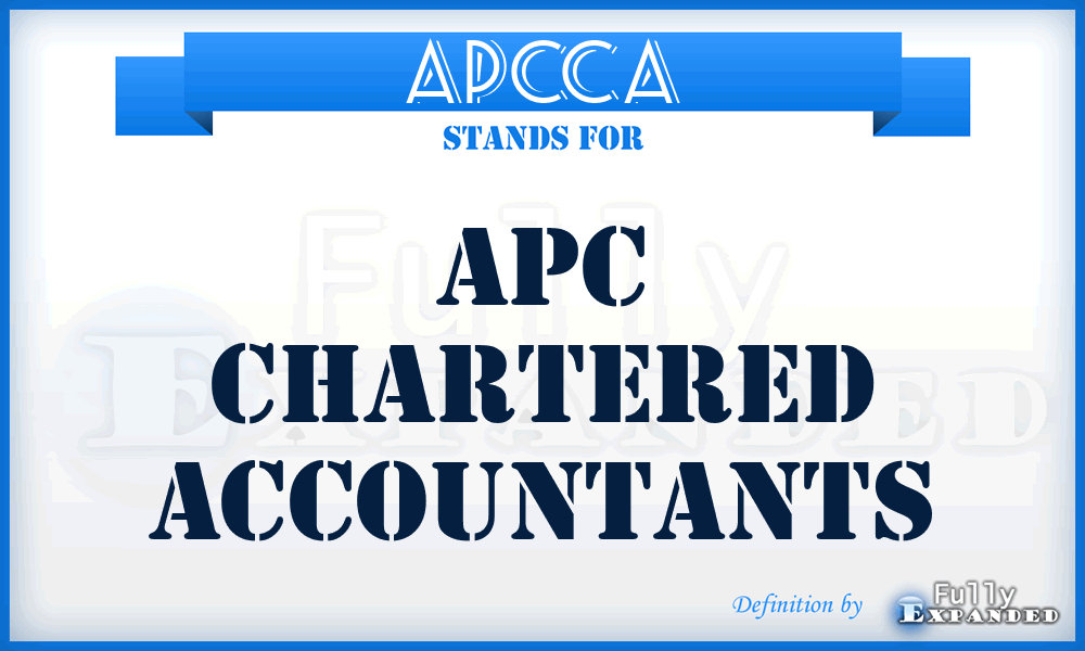 APCCA - APC Chartered Accountants