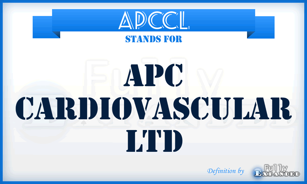 APCCL - APC Cardiovascular Ltd