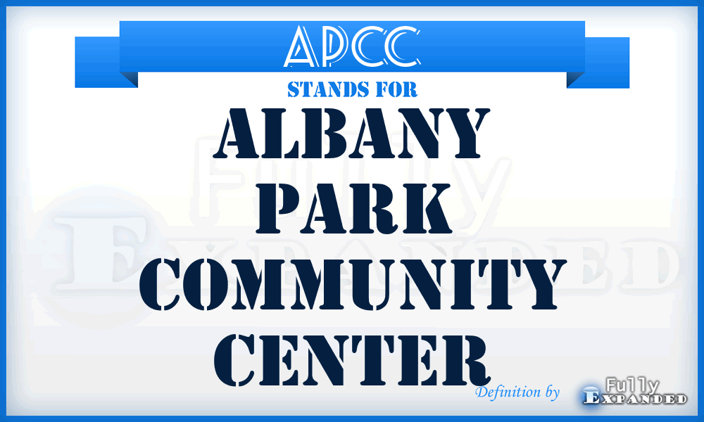 APCC - Albany Park Community Center
