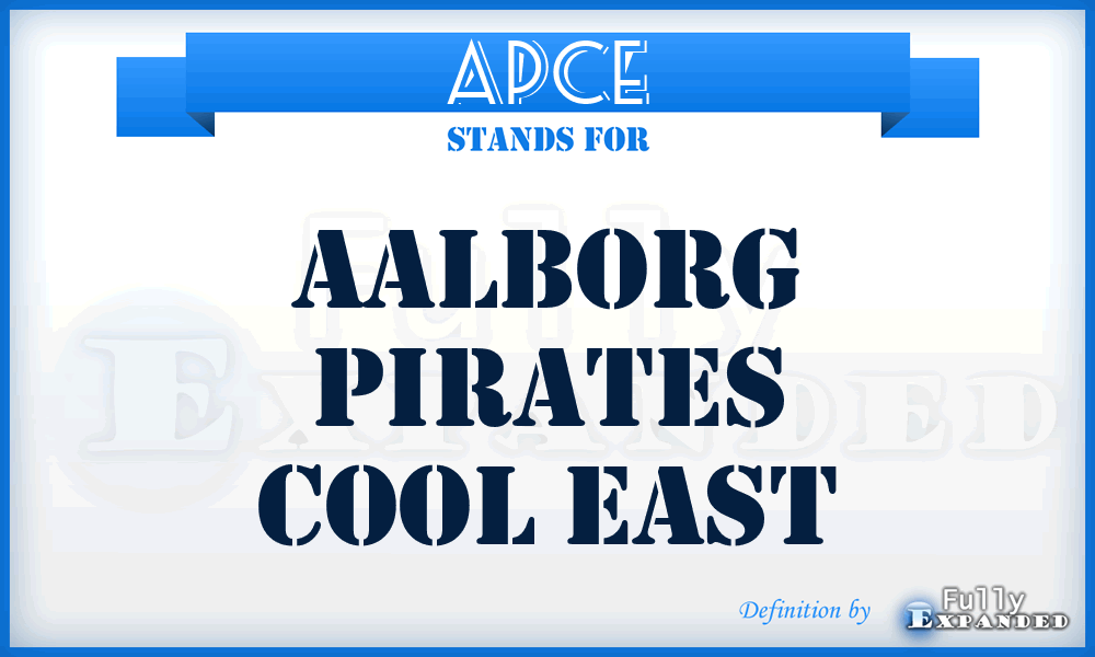 APCE - Aalborg Pirates Cool East