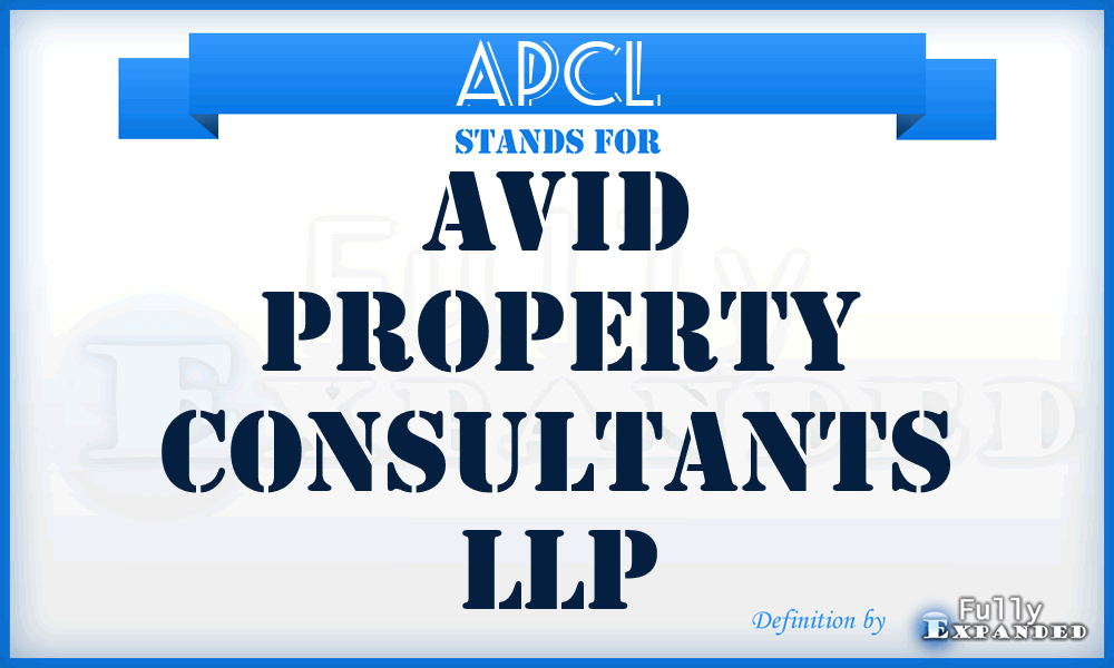 APCL - Avid Property Consultants LLP