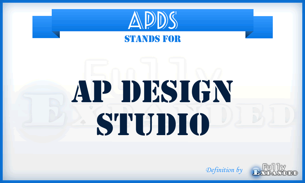 APDS - AP Design Studio