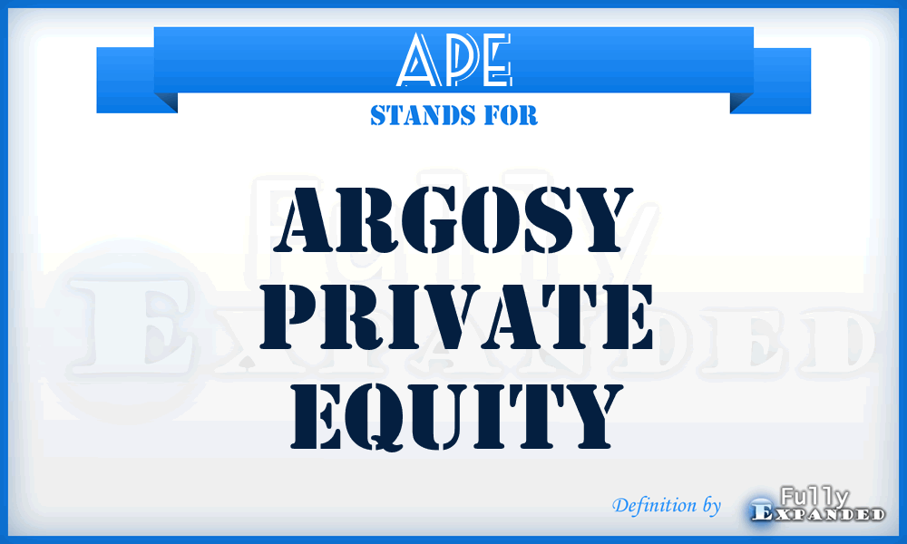 APE - Argosy Private Equity