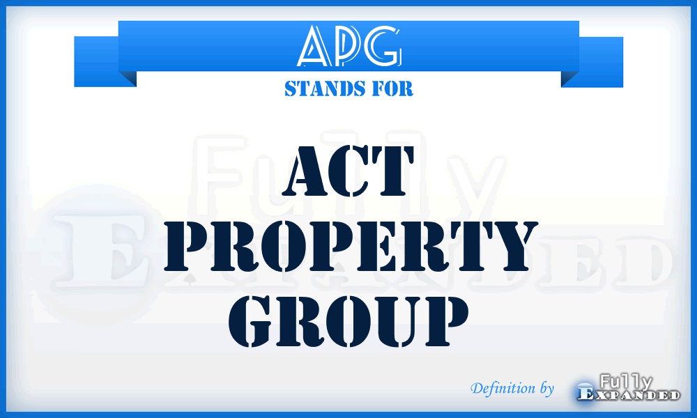 APG - Act Property Group