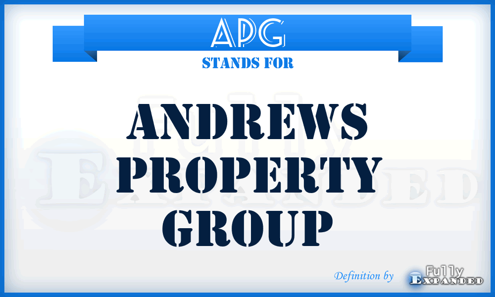 APG - Andrews Property Group