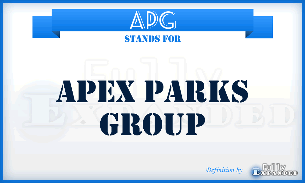 APG - Apex Parks Group