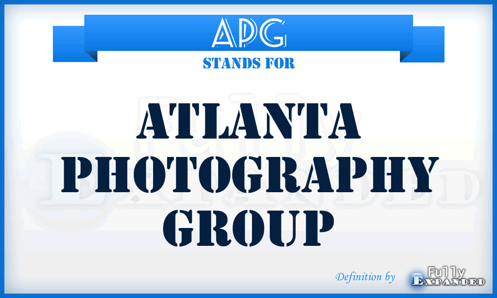 APG - Atlanta Photography Group