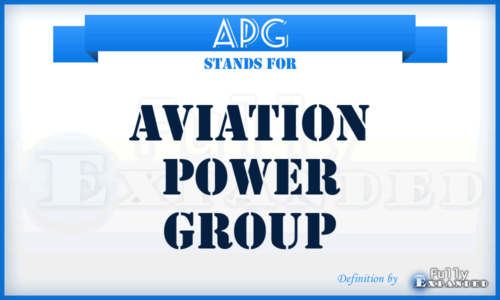 APG - Aviation Power Group