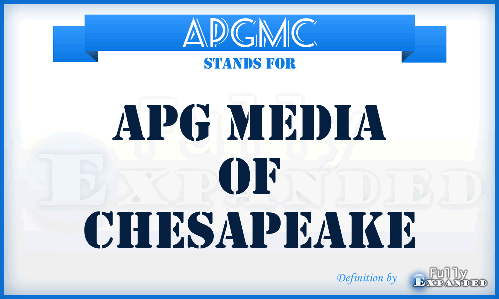 APGMC - APG Media of Chesapeake