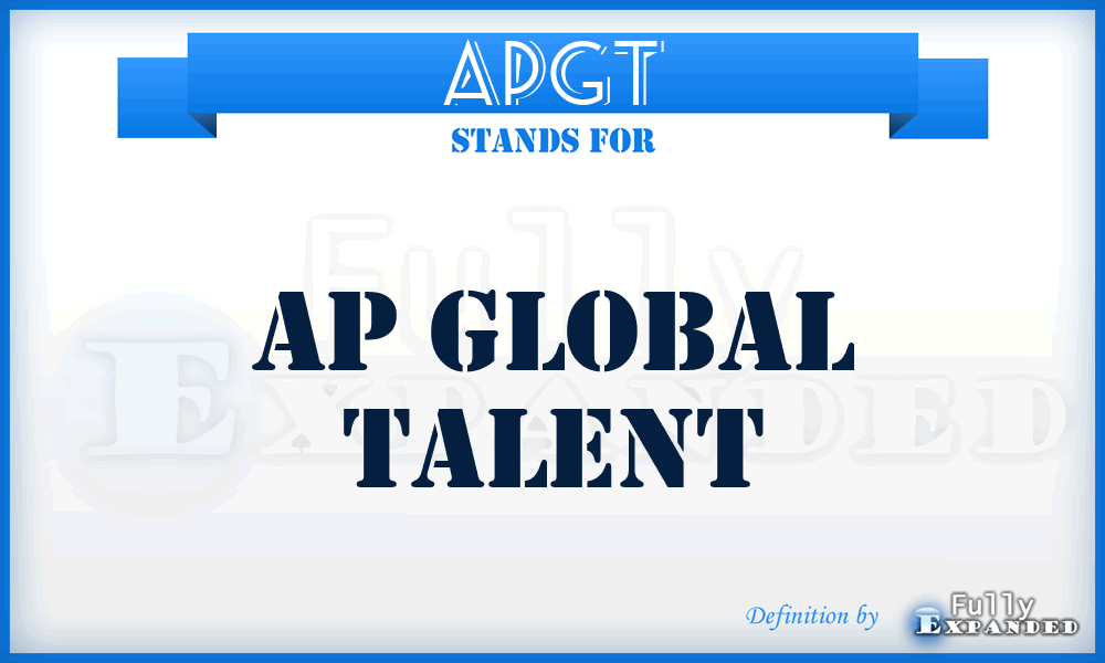 APGT - AP Global Talent