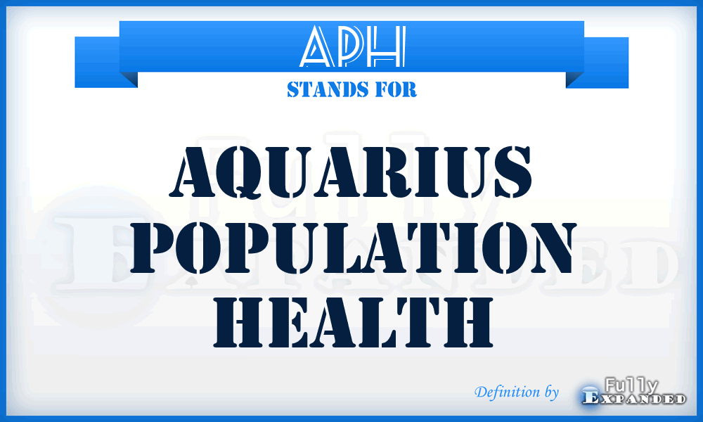 APH - Aquarius Population Health