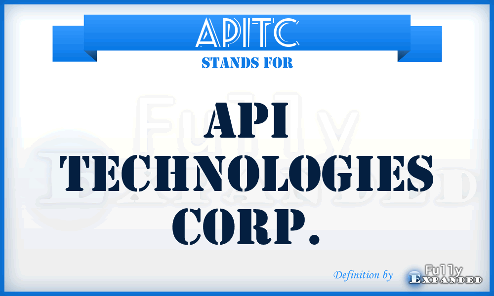 APITC - API Technologies Corp.
