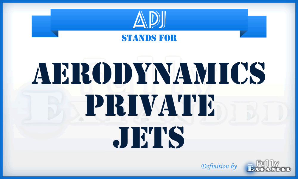 APJ - Aerodynamics Private Jets
