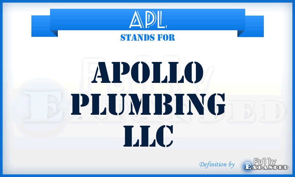 APL - Apollo Plumbing LLC