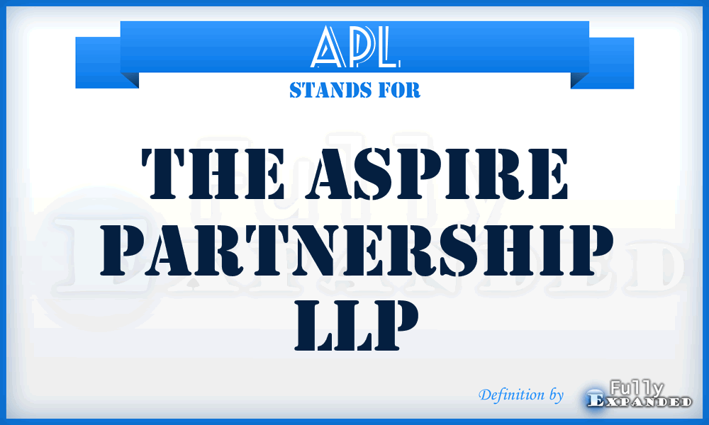 APL - The Aspire Partnership LLP