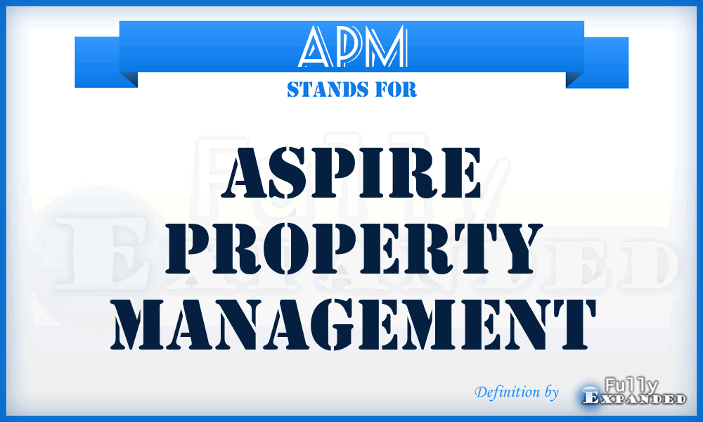 APM - Aspire Property Management