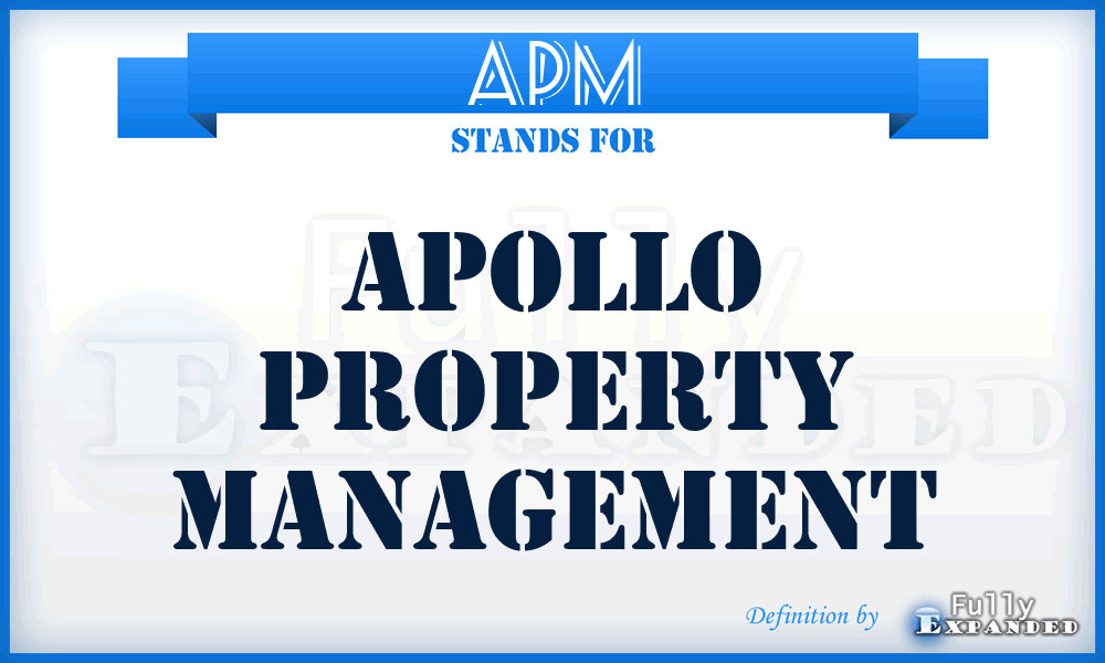 APM - Apollo Property Management