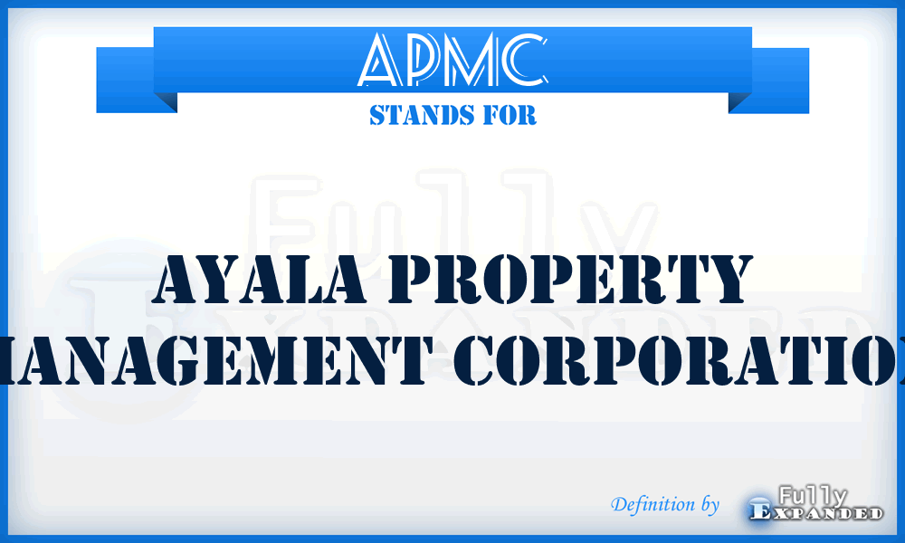 APMC - Ayala Property Management Corporation