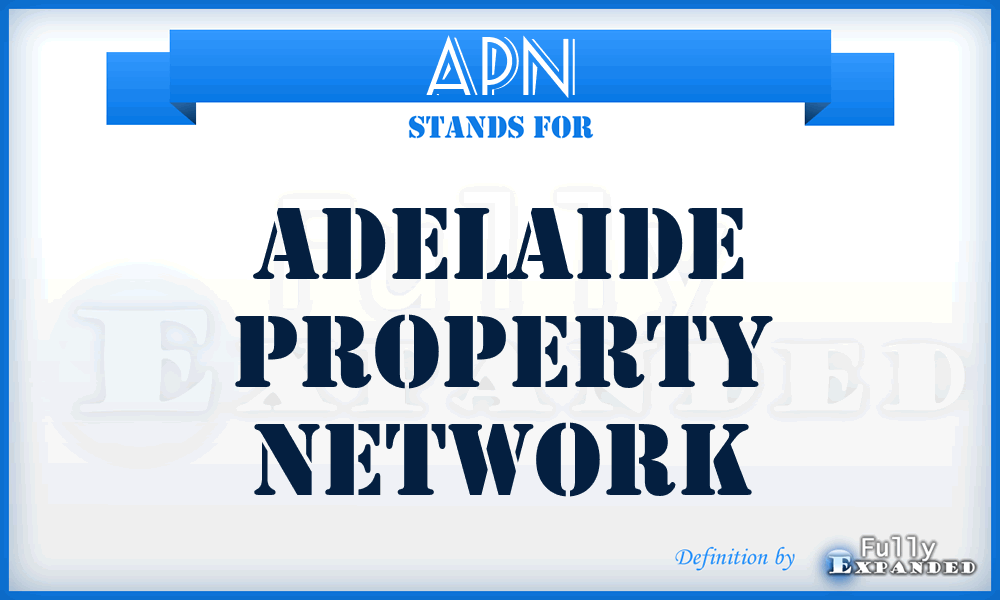 APN - Adelaide Property Network