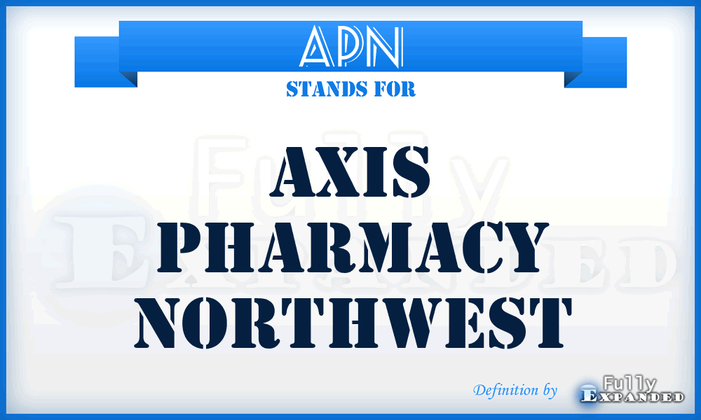 APN - Axis Pharmacy Northwest