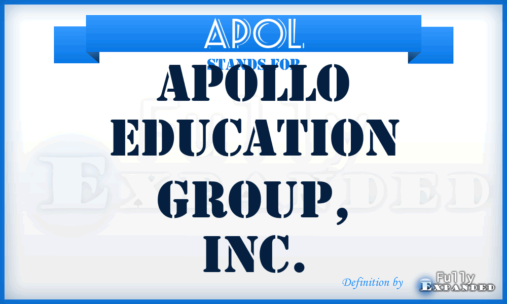 APOL - Apollo Education Group, Inc.