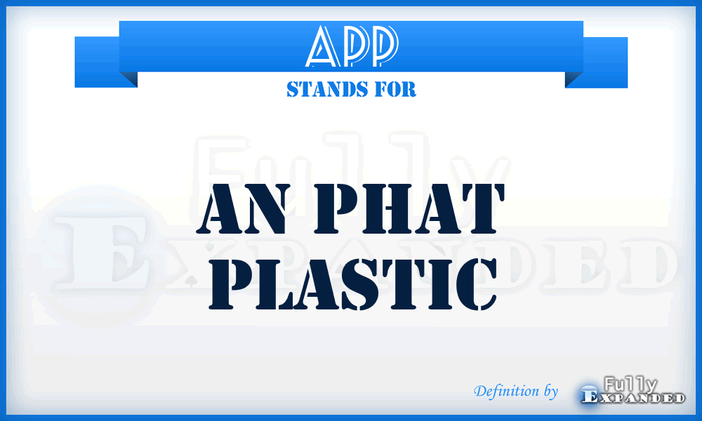 APP - An Phat Plastic