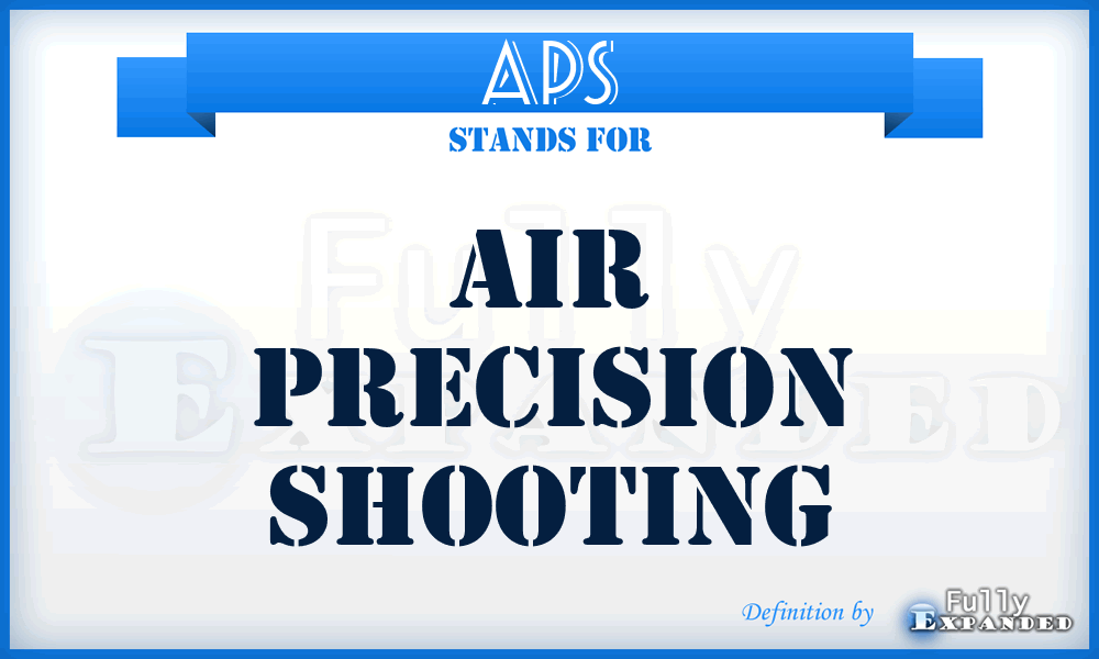 APS - Air Precision Shooting