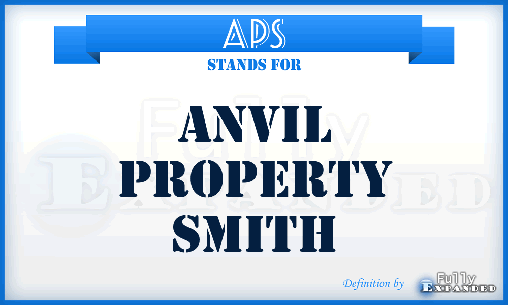 APS - Anvil Property Smith
