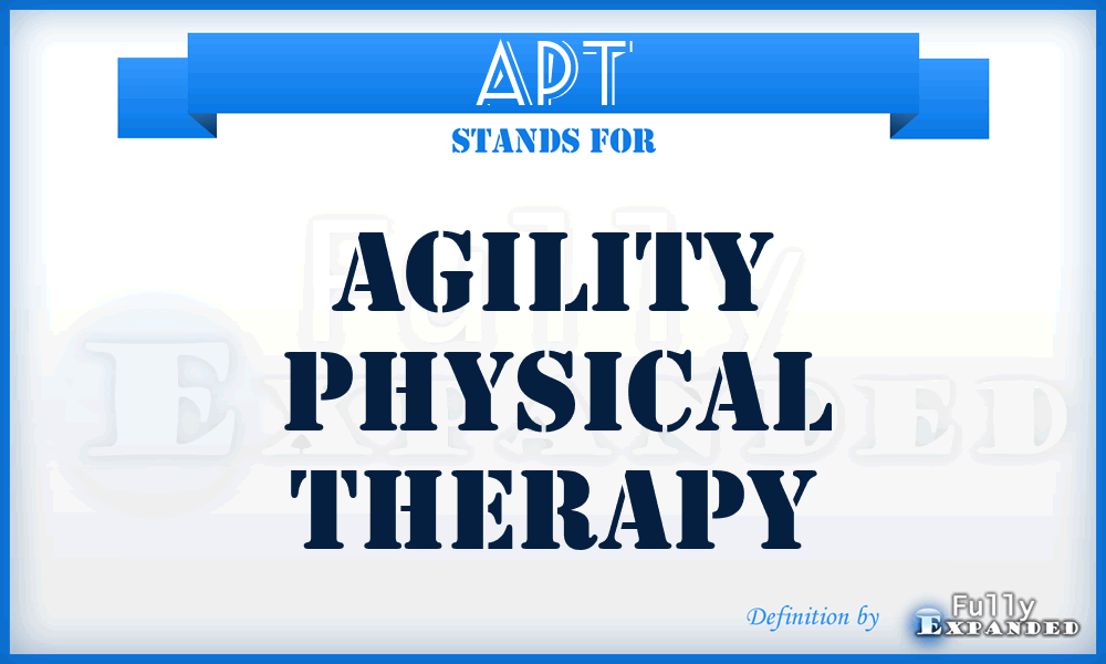 APT - Agility Physical Therapy