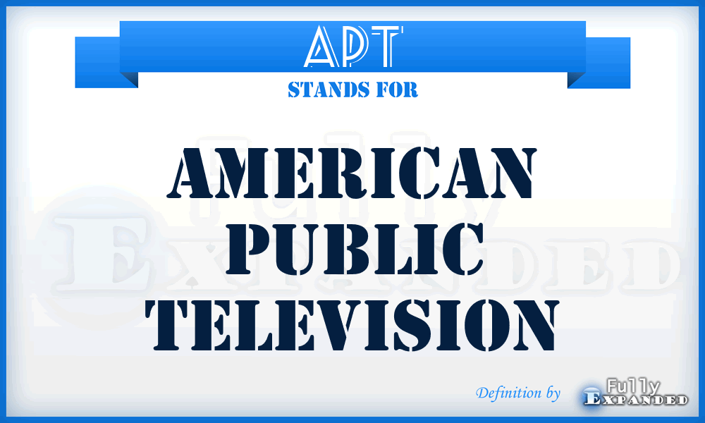 APT - American Public Television