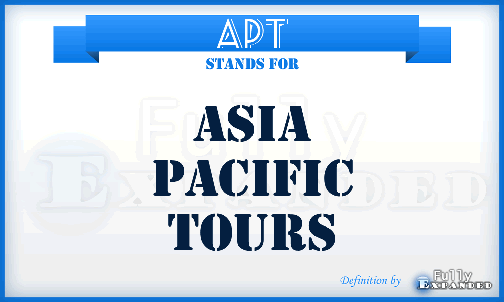 APT - Asia Pacific Tours