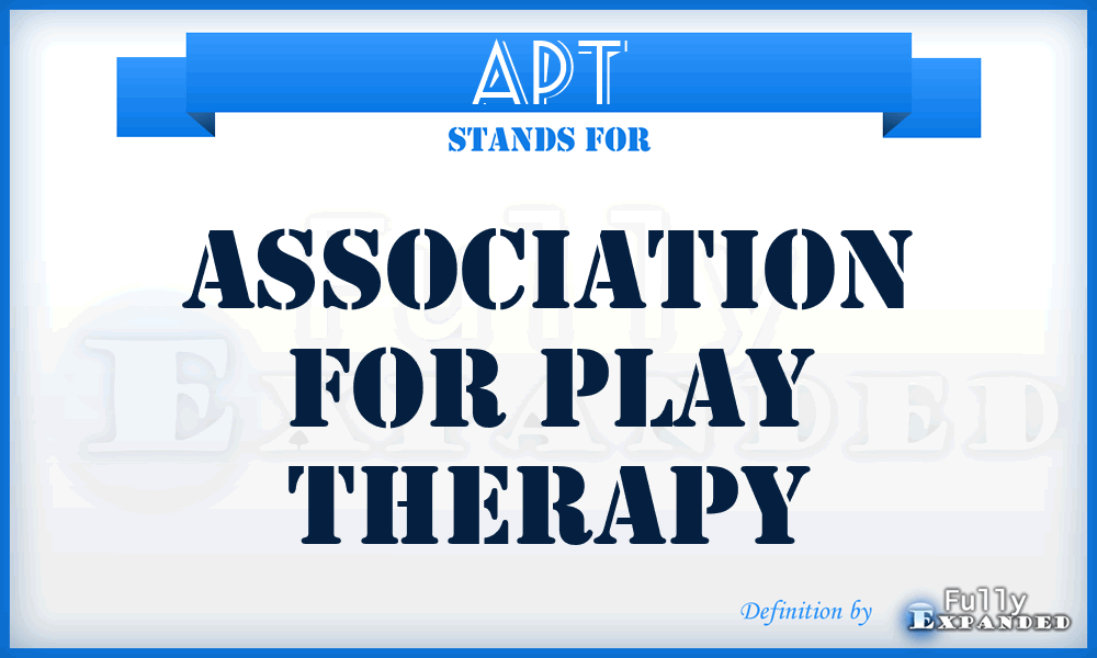 APT - Association for Play Therapy